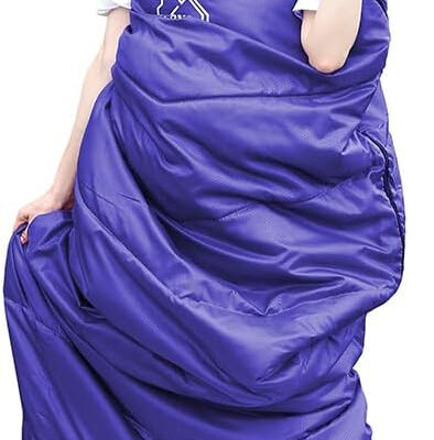 689b0e7ade102fd648ed1589af0b59b8d1f38c69ea66c5dc1df40.jpg XL Size Upgraded Version of Camping Sleeping Bag 4 Seasons Warm and Cool, Lighter Weight, Adults and Children Can Use Waterproof Camping Bag, Travel and Outdoor Activities