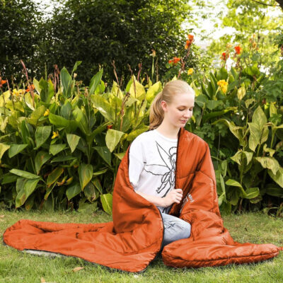 689b0e88bd9627f30bb8b6bfd1a25ad5a33d7f8ebd19b4b66fc60.jpg XL Size Upgraded Version of Camping Sleeping Bag 4 Seasons Warm and Cool, Lighter Weight, Adults and Children Can Use Waterproof Camping Bag, Travel and Outdoor Activities
