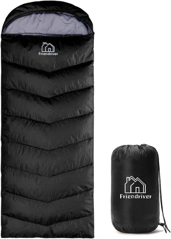 689b0e94296e9aff2f117a4b1b200f33b8030286ccf6b35384b05.jpg XL Size Upgraded Version of Camping Sleeping Bag 4 Seasons Warm and Cool, Lighter Weight, Adults and Children Can Use Waterproof Camping Bag, Travel and Outdoor Activities