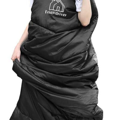 689b0e9a77585768e24945c0e867de442b2e0016f1ba179abcaa5.jpg XL Size Upgraded Version of Camping Sleeping Bag 4 Seasons Warm and Cool, Lighter Weight, Adults and Children Can Use Waterproof Camping Bag, Travel and Outdoor Activities