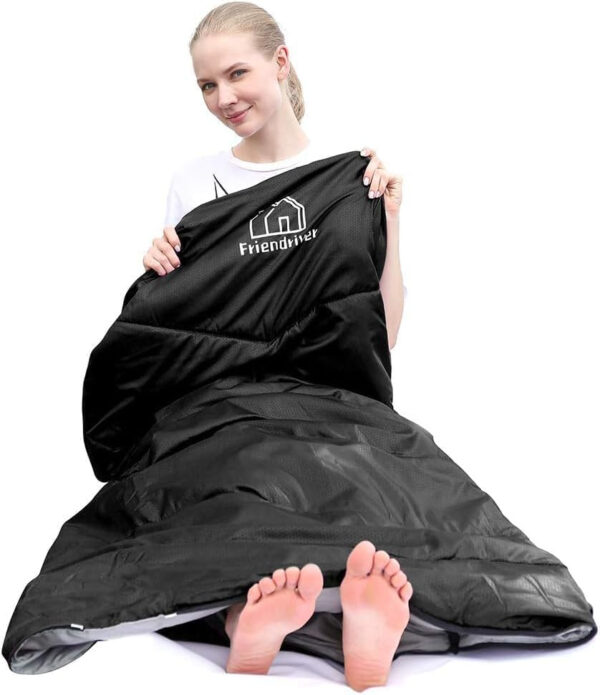 689b0e9b3fe8a1fabf7814f712a91ecdb5a4fd91342baf1f89dca.jpg XL Size Upgraded Version of Camping Sleeping Bag 4 Seasons Warm and Cool, Lighter Weight, Adults and Children Can Use Waterproof Camping Bag, Travel and Outdoor Activities