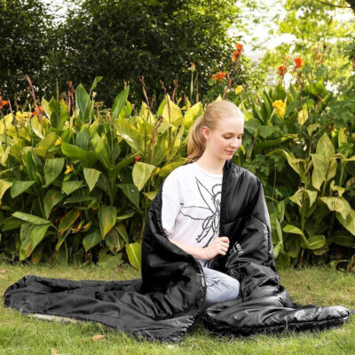 689b0e9c57e91e76bbd6db2e54a5ae352262ec05521989ffacbf1.jpg XL Size Upgraded Version of Camping Sleeping Bag 4 Seasons Warm and Cool, Lighter Weight, Adults and Children Can Use Waterproof Camping Bag, Travel and Outdoor Activities