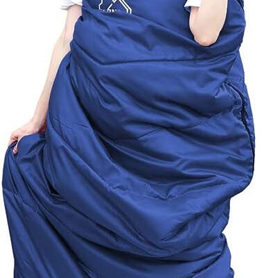 689b0ea28315295a70c217df79d06054377d46af0a08bb93da8ff.jpg XL Size Upgraded Version of Camping Sleeping Bag 4 Seasons Warm and Cool, Lighter Weight, Adults and Children Can Use Waterproof Camping Bag, Travel and Outdoor Activities