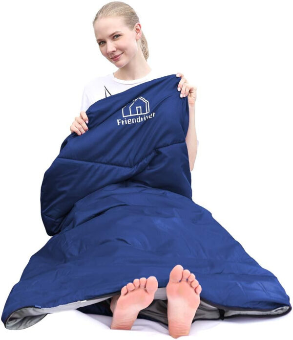 689b0ea342c6b26cea144988a6eae8ea7c752528dbf132ab85a26.jpg XL Size Upgraded Version of Camping Sleeping Bag 4 Seasons Warm and Cool, Lighter Weight, Adults and Children Can Use Waterproof Camping Bag, Travel and Outdoor Activities