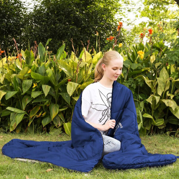 689b0ea4d59b0e564c1008f7aa6da893b83d6d6f31c84e92ae370.jpg XL Size Upgraded Version of Camping Sleeping Bag 4 Seasons Warm and Cool, Lighter Weight, Adults and Children Can Use Waterproof Camping Bag, Travel and Outdoor Activities