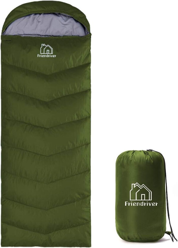689b0eb71bd17c62f1b35a2d8d1c05a025407c971c95a6e5bae1f.jpg XL Size Upgraded Version of Camping Sleeping Bag 4 Seasons Warm and Cool, Lighter Weight, Adults and Children Can Use Waterproof Camping Bag, Travel and Outdoor Activities