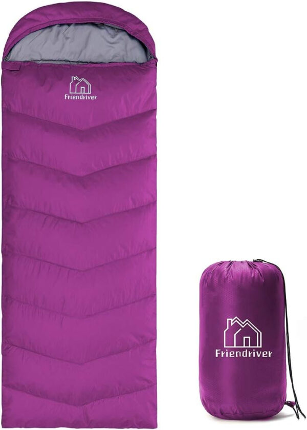 689b0ebfd7b595c8c5b2f8d274a614eb879d464a186910f920974.jpg XL Size Upgraded Version of Camping Sleeping Bag 4 Seasons Warm and Cool, Lighter Weight, Adults and Children Can Use Waterproof Camping Bag, Travel and Outdoor Activities