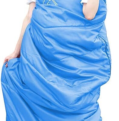 689b0eccc446870b3cff7ce49610254b253f6aad2b7509ab50341.jpg XL Size Upgraded Version of Camping Sleeping Bag 4 Seasons Warm and Cool, Lighter Weight, Adults and Children Can Use Waterproof Camping Bag, Travel and Outdoor Activities