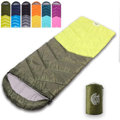 689b0f5faeaf0fd483cc02ba8da7914a304ec2bed930169d274bd.jpg Sleeping Bag 4 Seasons Adults & Kids for Camping Hiking Trips Warm Cool Weather,Lightweight and Waterproof with Compression Bag,Indoors Outdoors Activities