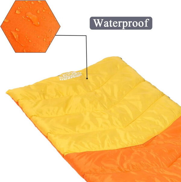 689b0f7474e41926f2f47591b0a168d1e5dbf947e78ac5f27bcad.jpg Sleeping Bag 4 Seasons Adults & Kids for Camping Hiking Trips Warm Cool Weather,Lightweight and Waterproof with Compression Bag,Indoors Outdoors Activities