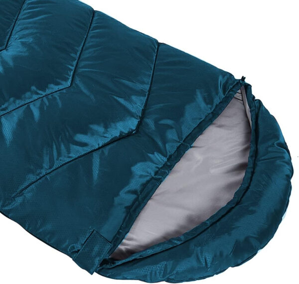 689b0f8834f55ffac3b0c5fcef938b98727a1e93ce25ed2b376b8.jpg Sleeping Bag 4 Seasons Adults & Kids for Camping Hiking Trips Warm Cool Weather,Lightweight and Waterproof with Compression Bag,Indoors Outdoors Activities