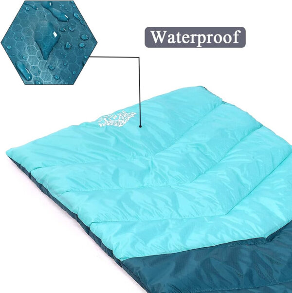 689b0f89595ff8c76ee3c318fccadd88709ce6381136b1f997139.jpg Sleeping Bag 4 Seasons Adults & Kids for Camping Hiking Trips Warm Cool Weather,Lightweight and Waterproof with Compression Bag,Indoors Outdoors Activities