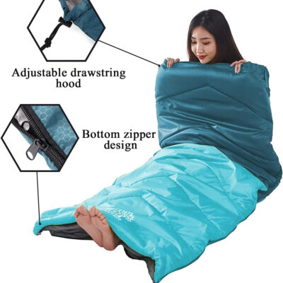 689b0f8ac0b9ac393ba54a6eefa03bac681ca2b4ba429a5e0a1c6.jpg Sleeping Bag 4 Seasons Adults & Kids for Camping Hiking Trips Warm Cool Weather,Lightweight and Waterproof with Compression Bag,Indoors Outdoors Activities