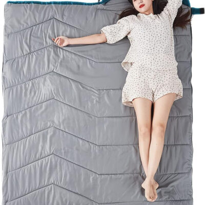 689b0f8c3111d54d769a6134a91bca5cb7fdd1dc42ad55982fe56.jpg Sleeping Bag 4 Seasons Adults & Kids for Camping Hiking Trips Warm Cool Weather,Lightweight and Waterproof with Compression Bag,Indoors Outdoors Activities