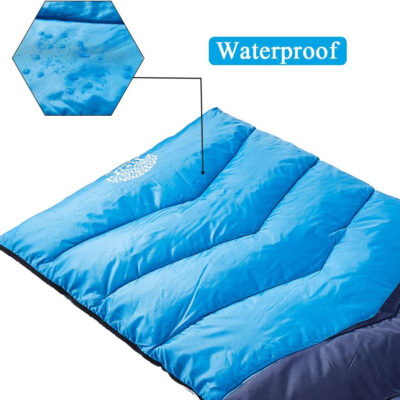 689b0f919b28688b3a2a550c913d24ee97ec058dbead911d50c8a.jpg Sleeping Bag 4 Seasons Adults & Kids for Camping Hiking Trips Warm Cool Weather,Lightweight and Waterproof with Compression Bag,Indoors Outdoors Activities