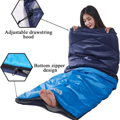 689b0f930d701b23a11609da40da1d5d07bed04880e764003f87a.jpg Sleeping Bag 4 Seasons Adults & Kids for Camping Hiking Trips Warm Cool Weather,Lightweight and Waterproof with Compression Bag,Indoors Outdoors Activities