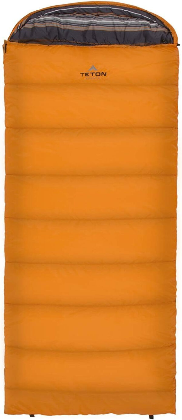 Teton Celsius Regular, -25F, 20F, 0F Degree Sleeping Bags, All Weather Bag for Adults and Kids, Camping Made Easy and Warm, Travel Sack Included