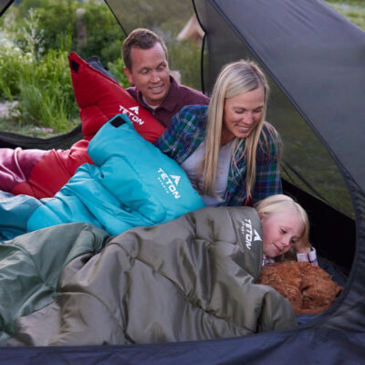 Teton Celsius Regular, -25F, 20F, 0F Degree Sleeping Bags, All Weather Bag for Adults and Kids, Camping Made Easy and Warm, Travel Sack Included
