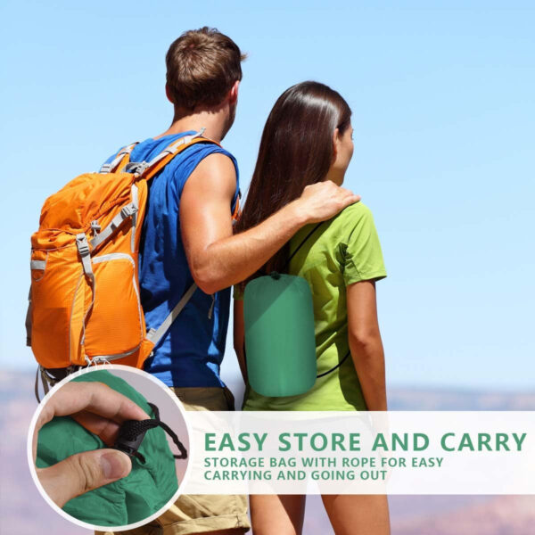 OBTANIM Sleeping Bags Portable Waterproof Camping Sleeping Bag for Adults Kids 4 Seasons Cold Weather or Warm Backpacking Hiking Mountaineering Indoor Outdoor Use