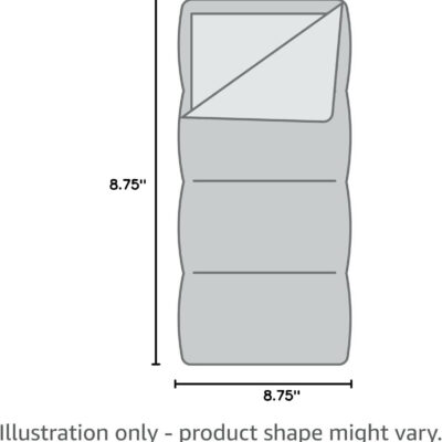 689b124339904d7105f0e414a4a3ae6c5254f93063effb6e97f1e.jpg Coleman Kompact 20°F/30°F/40°F Sleeping Bag, Cool-Weather Adult Sleeping Bag with Heat Retention, Stuff Sack, & Snag-Free Zipper, Great for Camping, Sleepovers, Guests & More