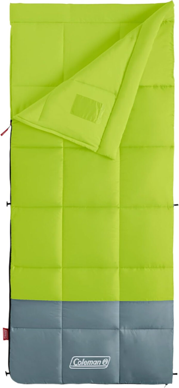689b124d368400dc8453e11c7b4aa015ac8df2c0938eba8209c17.jpg Coleman Kompact 20°F/30°F/40°F Sleeping Bag, Cool-Weather Adult Sleeping Bag with Heat Retention, Stuff Sack, & Snag-Free Zipper, Great for Camping, Sleepovers, Guests & More