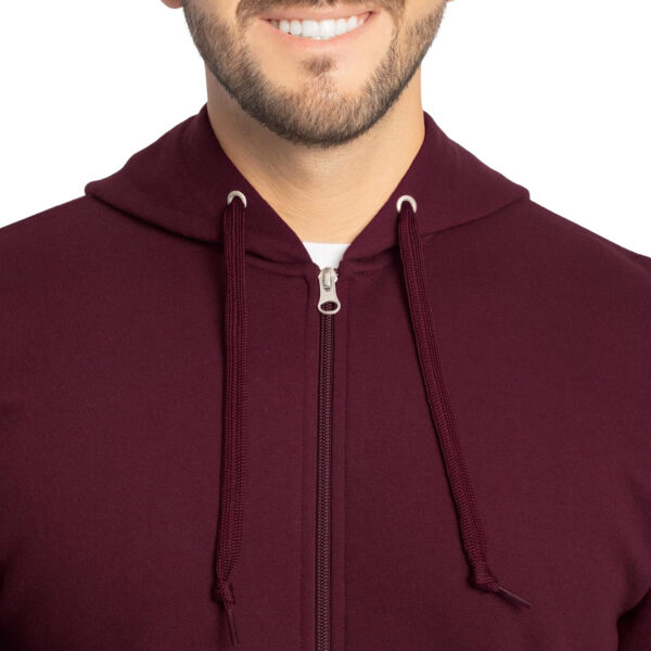 Fruit of the Loom Eversoft Fleece Full Zip Hoodie Sweatshirt
