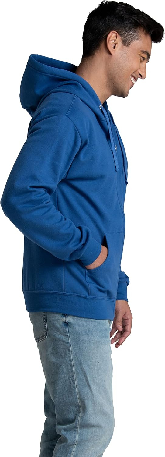 Fruit of the Loom Eversoft Fleece Full Zip Hoodie Sweatshirt