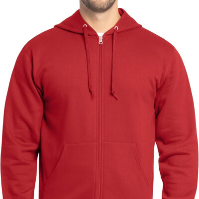 Fruit of the Loom Eversoft Fleece Full Zip Hoodie Sweatshirt