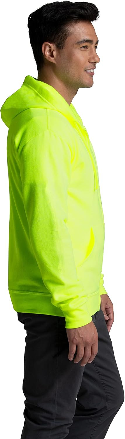 Fruit of the Loom Eversoft Fleece Full Zip Hoodie Sweatshirt