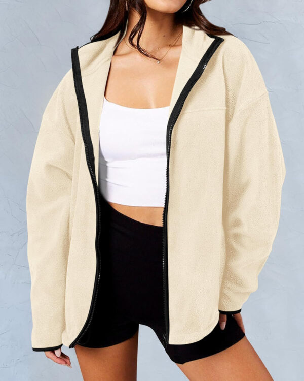 689b16bcd48503fcec40c12e1dd39dc44470adce80358d1fca395.jpg BTFBM Women's Fleece Jackets Fall Winter Clothes 2025 Stand Collar Outwear Jacket Zip Up Casual Fuzzy Coats Pockets