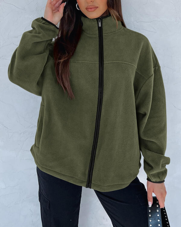 689b16c34b97528b51e66941aab334a61cd399dc51040602a818a.jpg BTFBM Women's Fleece Jackets Fall Winter Clothes 2025 Stand Collar Outwear Jacket Zip Up Casual Fuzzy Coats Pockets