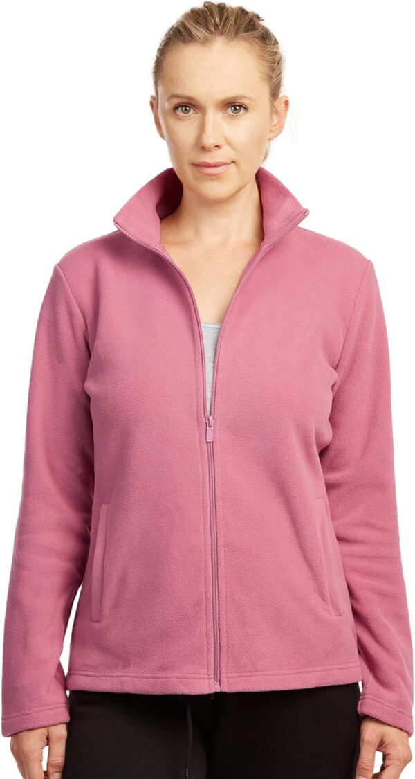 689b18f45e723f876ffc4d23239edacc1ff6a8364f269160b2891.jpg Women's Polar Fleece Full Zip Up Winter Jacket