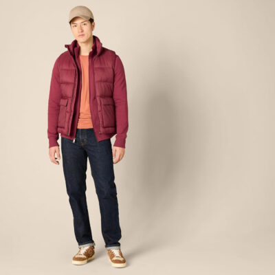 Amazon Essentials Men's Sweatshirt, Mock Neck, Fleece Zip Up