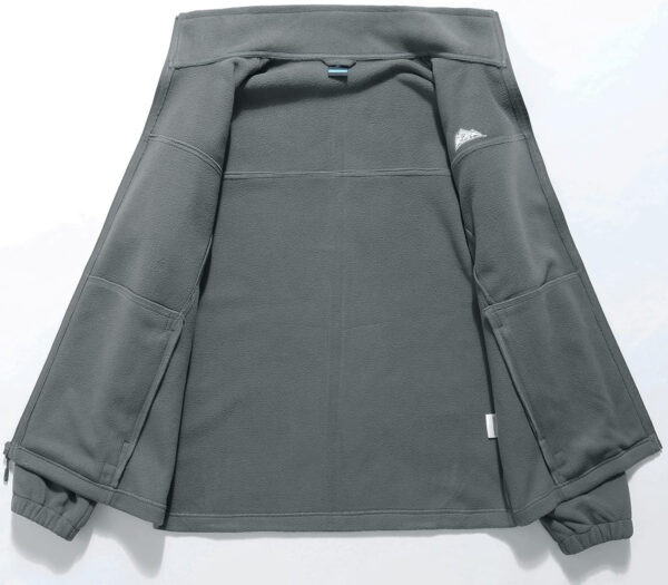 689b1b8602bb4267c65b3c2cd3f78c1bdac33100e40d96c135f34.jpg GIMECEN Women's Lightweight Full Zip Soft Polar Fleece Jacket Outdoor Recreation Coat With Zipper Pockets