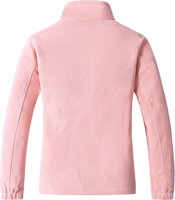 689b1ba2739d62aba70b86c47d93fd19d8a72c8d149a06320ee3c.jpg GIMECEN Women's Lightweight Full Zip Soft Polar Fleece Jacket Outdoor Recreation Coat With Zipper Pockets