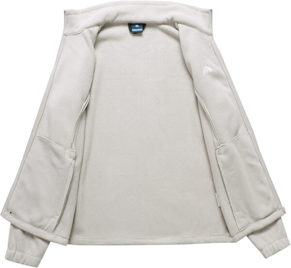 689b1bab651d6c7a70ff7bcdcc299f47d1933b34c53b3e10dcba7.jpg GIMECEN Women's Lightweight Full Zip Soft Polar Fleece Jacket Outdoor Recreation Coat With Zipper Pockets