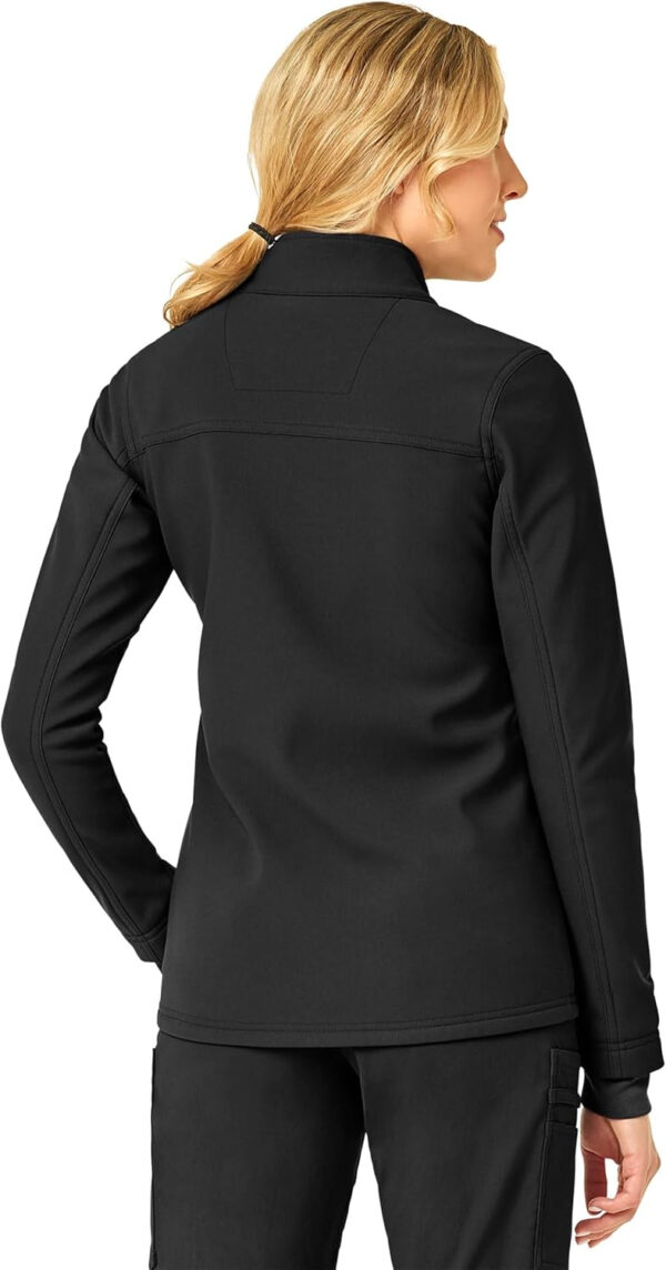 689b1c72a6c897309dee10af6fd15804175289bed18a1f7306161.jpg Carhartt Scrubs C81023 Women's Rugged Flex® Modern Fit Bonded Fleece Ja