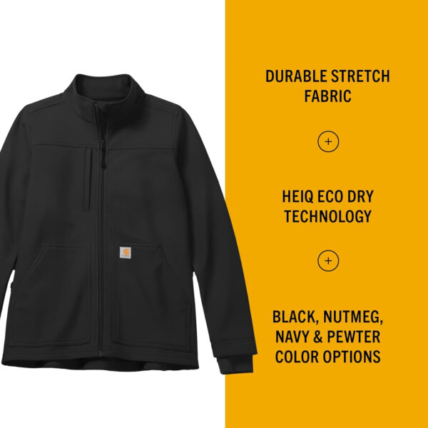 689b1c740c5b162b13a9cf1525c4004a679bf50f2078d440bcbb5.jpg Carhartt Scrubs C81023 Women's Rugged Flex® Modern Fit Bonded Fleece Ja