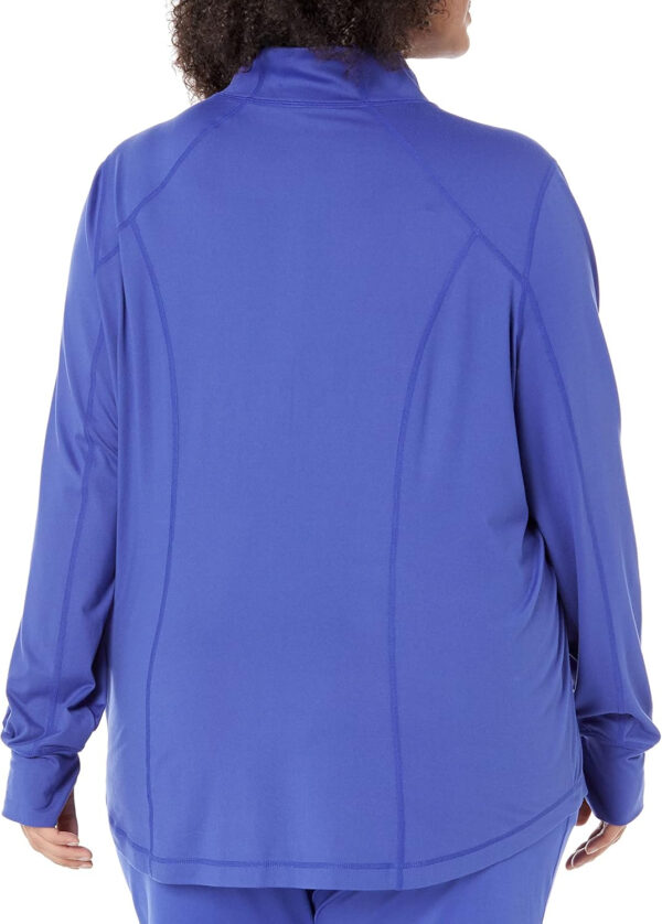 Amazon Essentials Women's Fleece Full-Zip Jacket - Brushed Tech Stretch (Available in Plus Size)