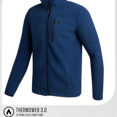 689b1f1968cff45b345f111417c6aa21d26ee9fde2301906ae8b4.jpg Spyder Mens Fleece Jacket - Soft and Warm Sherpa Bonded Full Zip Up Midweight Outerwear Jackets for Men with UPF30+ (S-XXL)