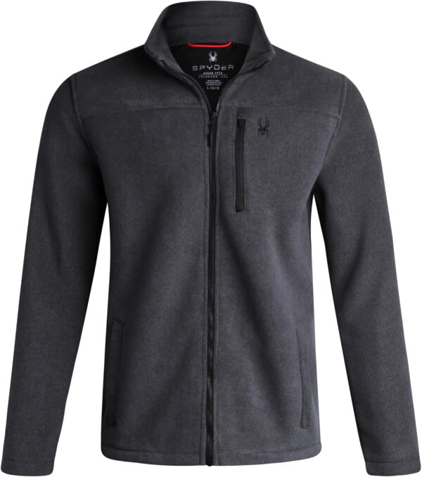 689b1f1b37d948dca17e9409b7e881d222154c83436912f4eb11c.jpg Spyder Mens Fleece Jacket - Soft and Warm Sherpa Bonded Full Zip Up Midweight Outerwear Jackets for Men with UPF30+ (S-XXL)