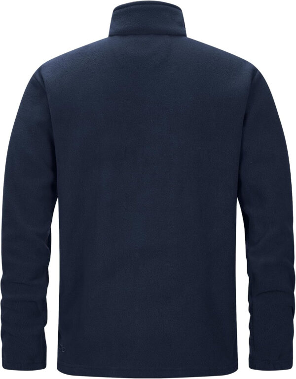 689b1fbf60d5238c158e9062a2e8c2742fced9d32459d9c9064c4.jpg 33,000ft Men's Full Zip Fleece Jacket Lightweight Warm Soft Polar Long Sleeve Jackets with Pockets for Winter Hiking Casual