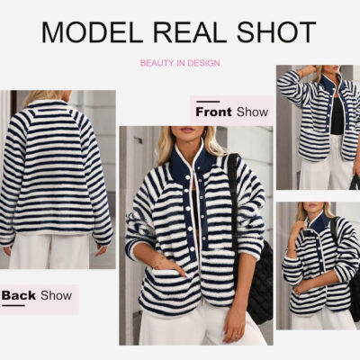 689b209674999bf41eb4e1f9f181d408572e2d37693a839ad200e.jpg Dokotoo Women Fleece Jacket Casual Long Sleeve Sherpa Button Down Jackets for Women Printed Warm Coats With Pockets
