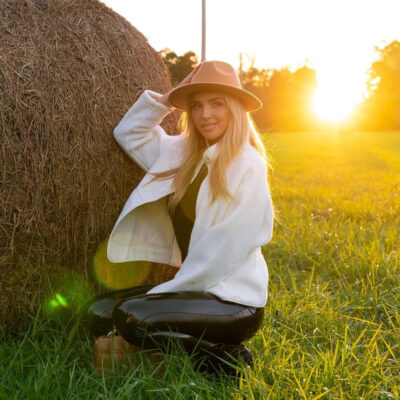 PRETTYGARDEN Women 2024 Fall Winter Fleece Jacket Long Sleeve Casual Button Fuzzy Sherpa Cropped Coats Outerwear with Pockets