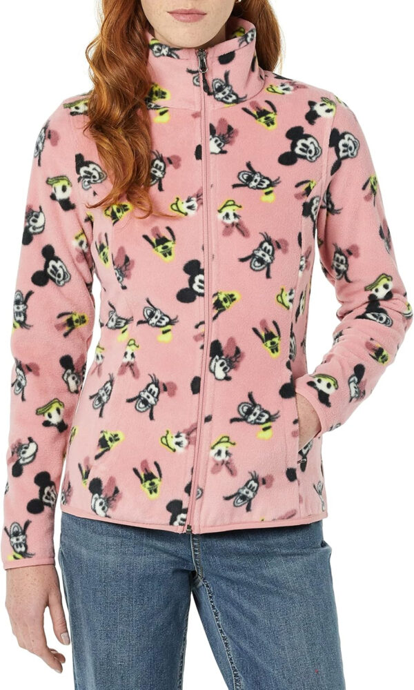 689b231e890e92dd41278f86952bce525037cfe2adb11a6da12c7.jpg Amazon Essentials Disney | Marvel | Star Wars Women's Polar Fleece Full-Zip Mock Jackets