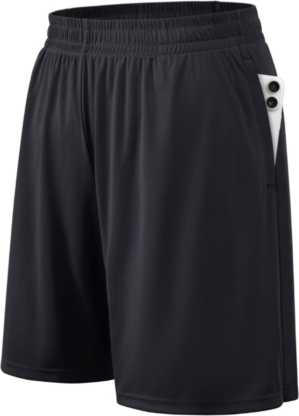 689b244e0d0387506ca9b281f94d39672bac1a4e44ae224959a78.jpg BALENNZ Athletic Shorts for Men with Pockets and Elastic Waistband Quick Dry Activewear