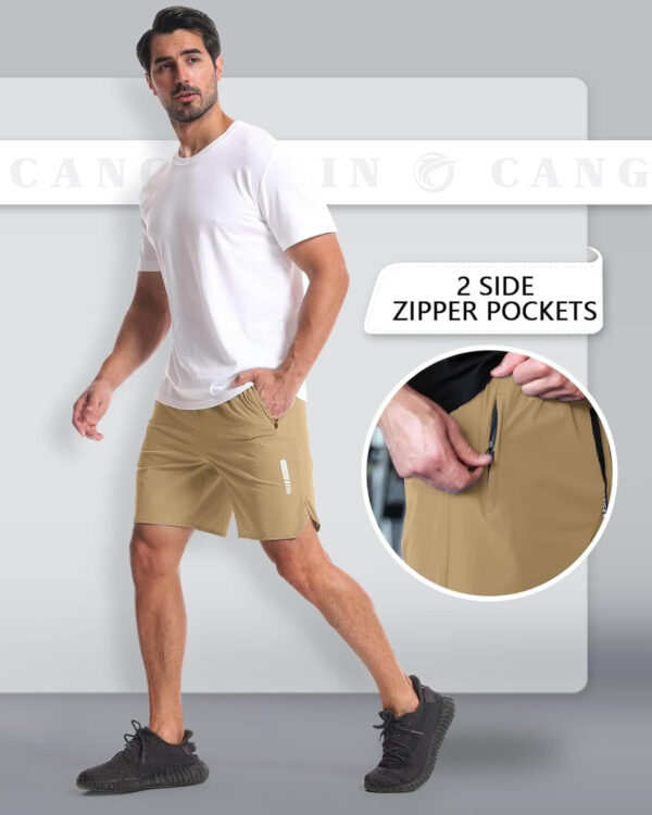 689b2a32ed4e310693ed5a8220c72c206f9d06371dc99835750d2.jpg CANGHPGIN 2 Pack Mens Workout Athletic Shorts 7 inch Inseam Quick Dry Hiking Shorts Men Lightweight Sports Gym Shorts Running