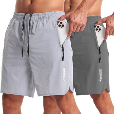 689b2a3ae4760ba7b2de9f002d8854fc9f3d496758e4a124bf561.jpg CANGHPGIN 2 Pack Mens Workout Athletic Shorts 7 inch Inseam Quick Dry Hiking Shorts Men Lightweight Sports Gym Shorts Running