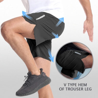 689b2a3fa143a6de533ca259338374a174b6e94b653412edbfc48.jpg CANGHPGIN 2 Pack Mens Workout Athletic Shorts 7 inch Inseam Quick Dry Hiking Shorts Men Lightweight Sports Gym Shorts Running