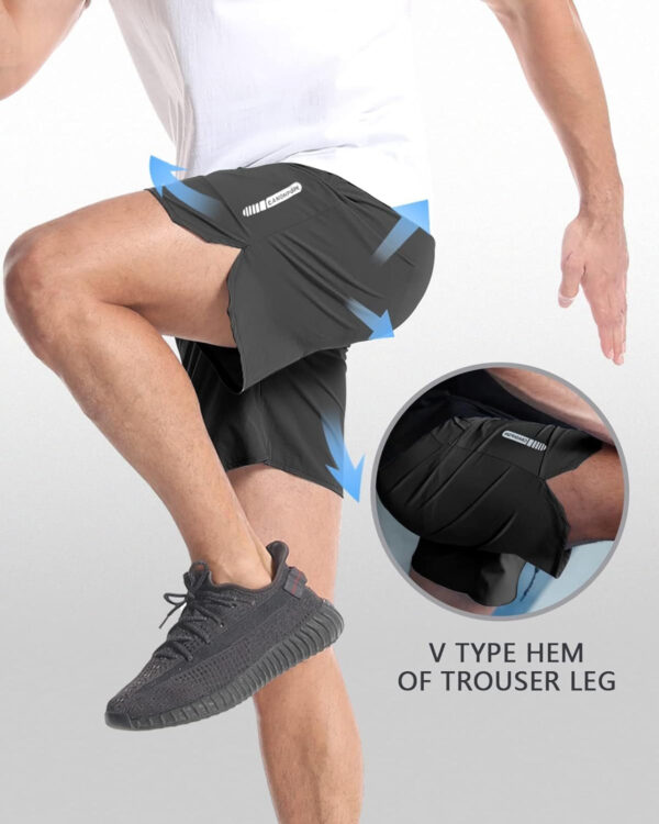 689b2a3fa143a6de533ca259338374a174b6e94b653412edbfc48.jpg CANGHPGIN 2 Pack Mens Workout Athletic Shorts 7 inch Inseam Quick Dry Hiking Shorts Men Lightweight Sports Gym Shorts Running